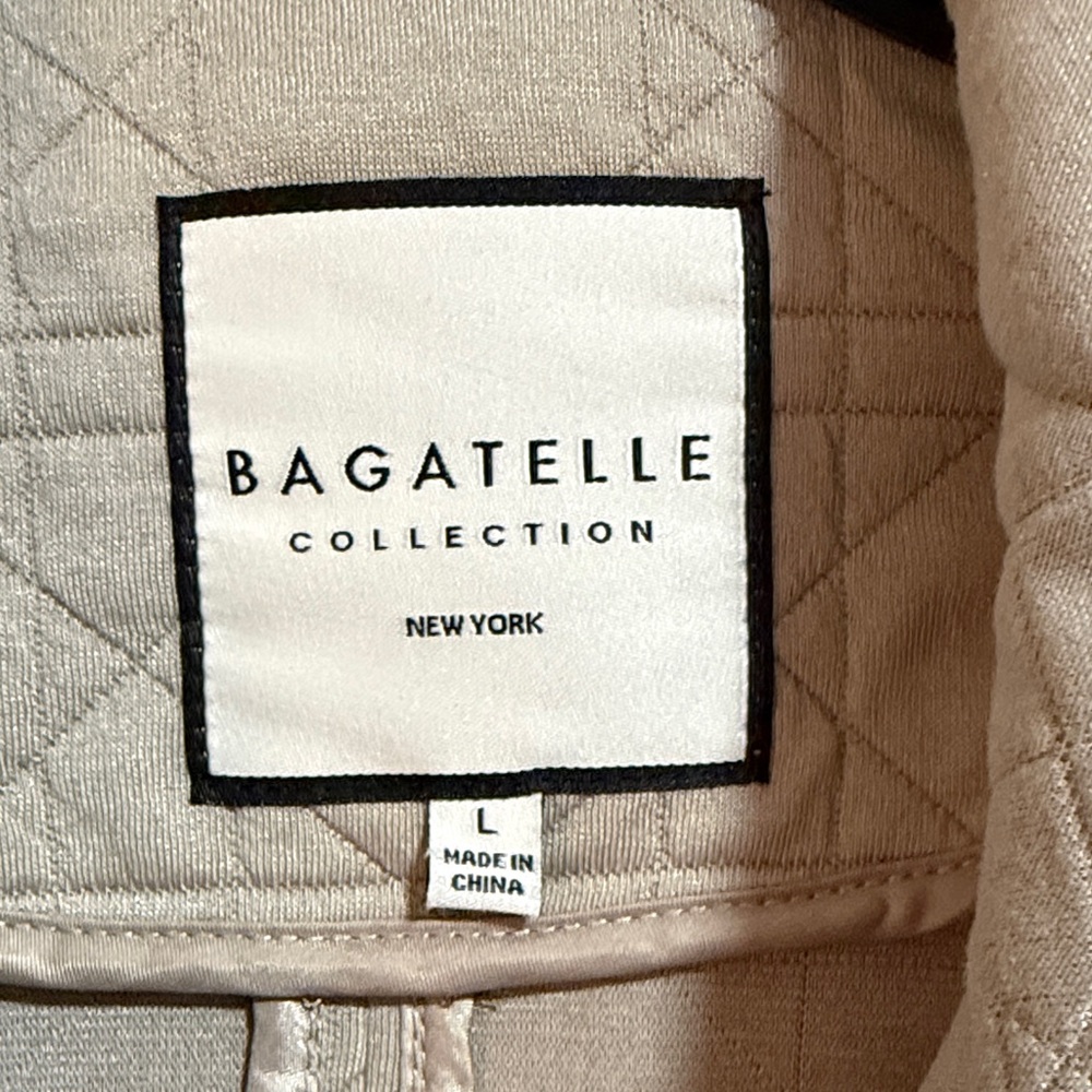 Quilted Tan Jacket - Picture 2 of 3